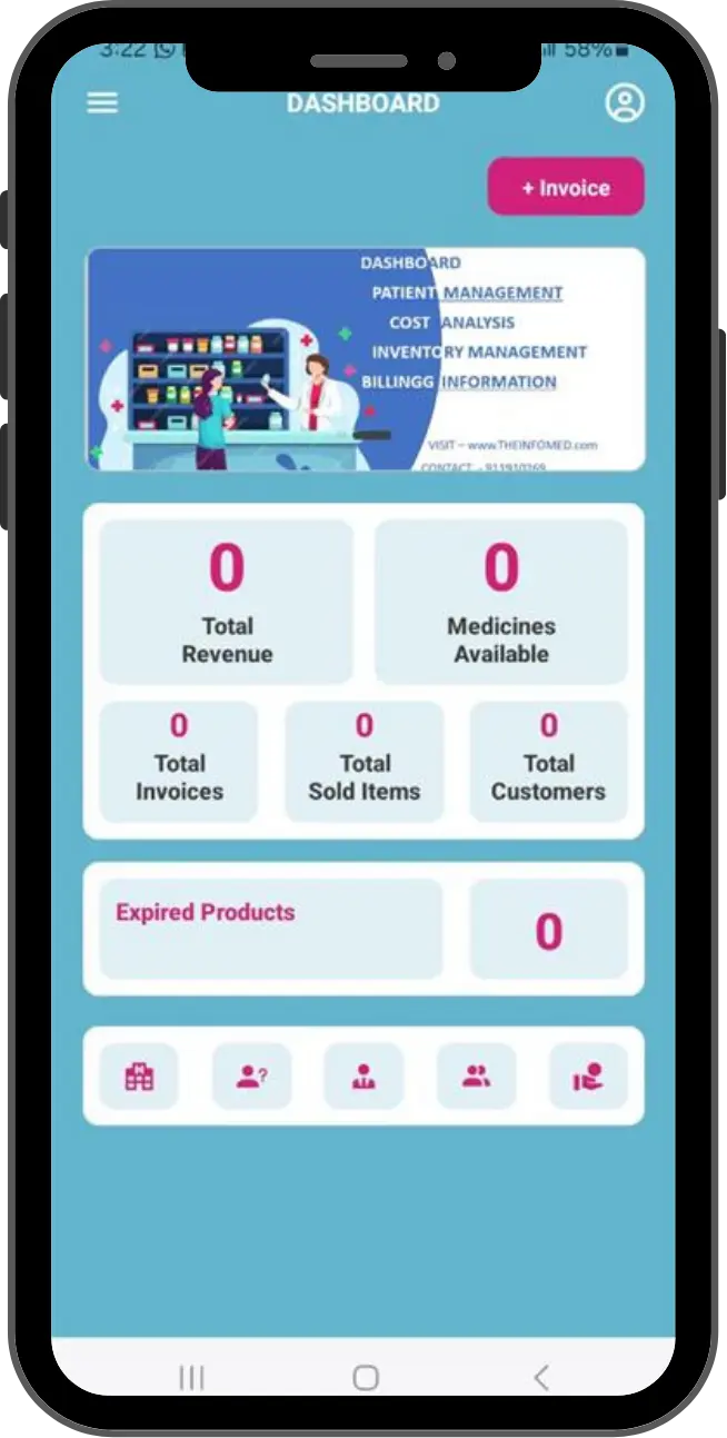 Infomed App UI